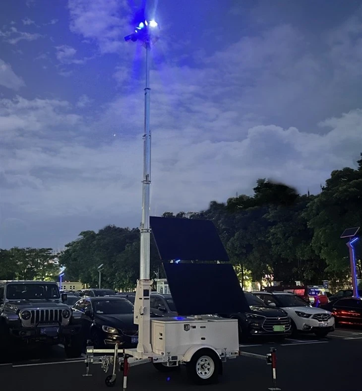 mobile CCTV trailer
